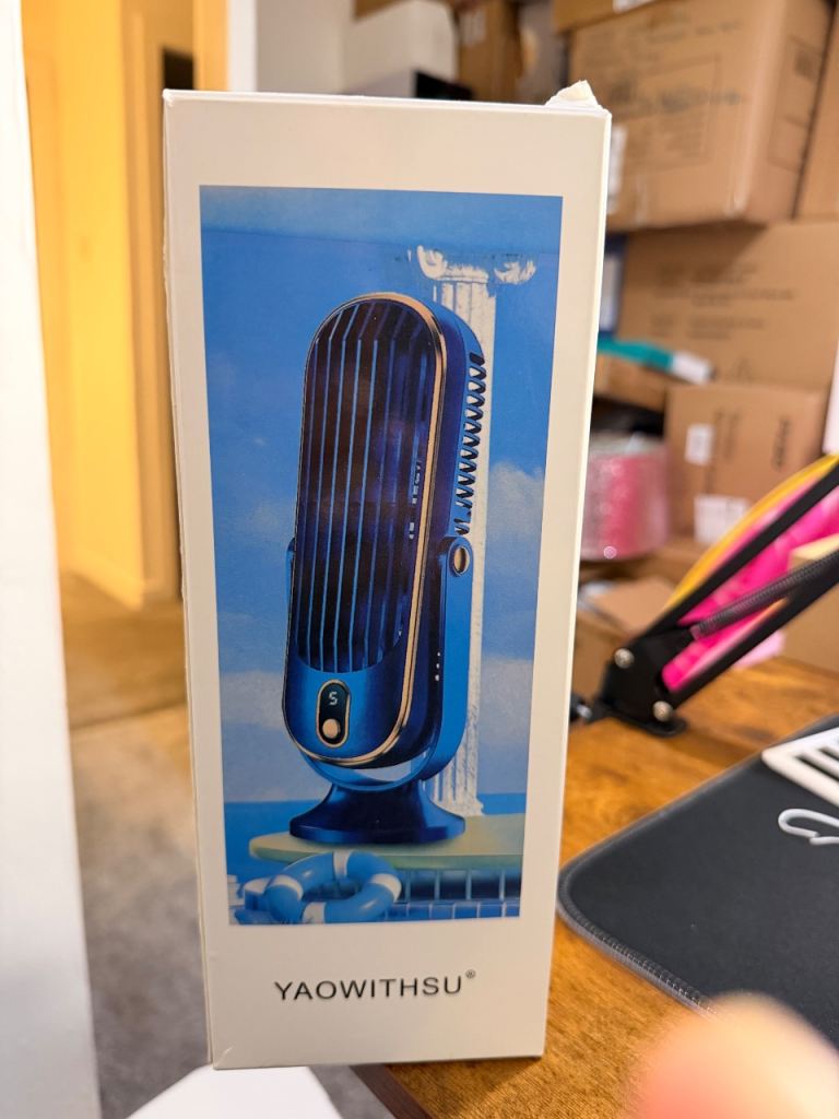 New YAOWITHSU Tower Fan – White, Still Boxed