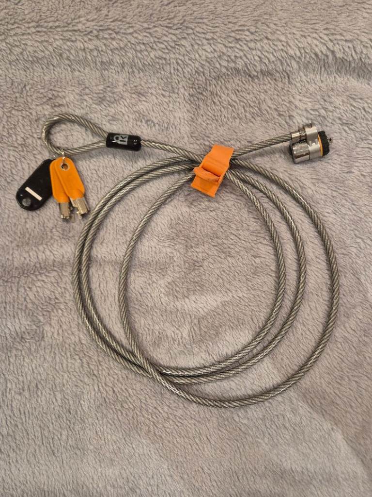 FREE Kensington MicroSaver Master Keyed Security Cable Lock