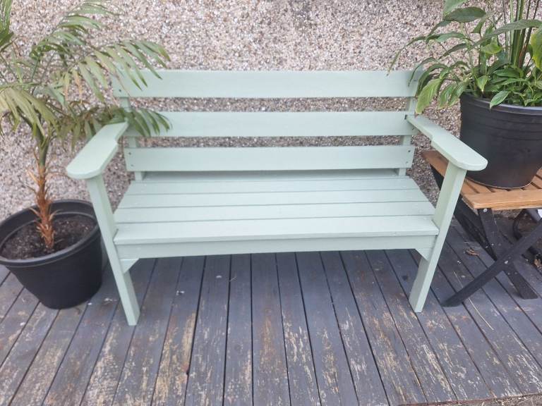 Hand made garden bench 