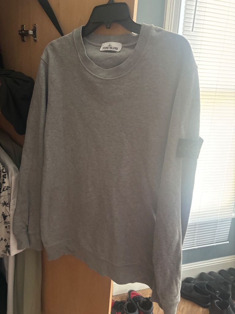 Stone Island Grey Jumper - Good Condition