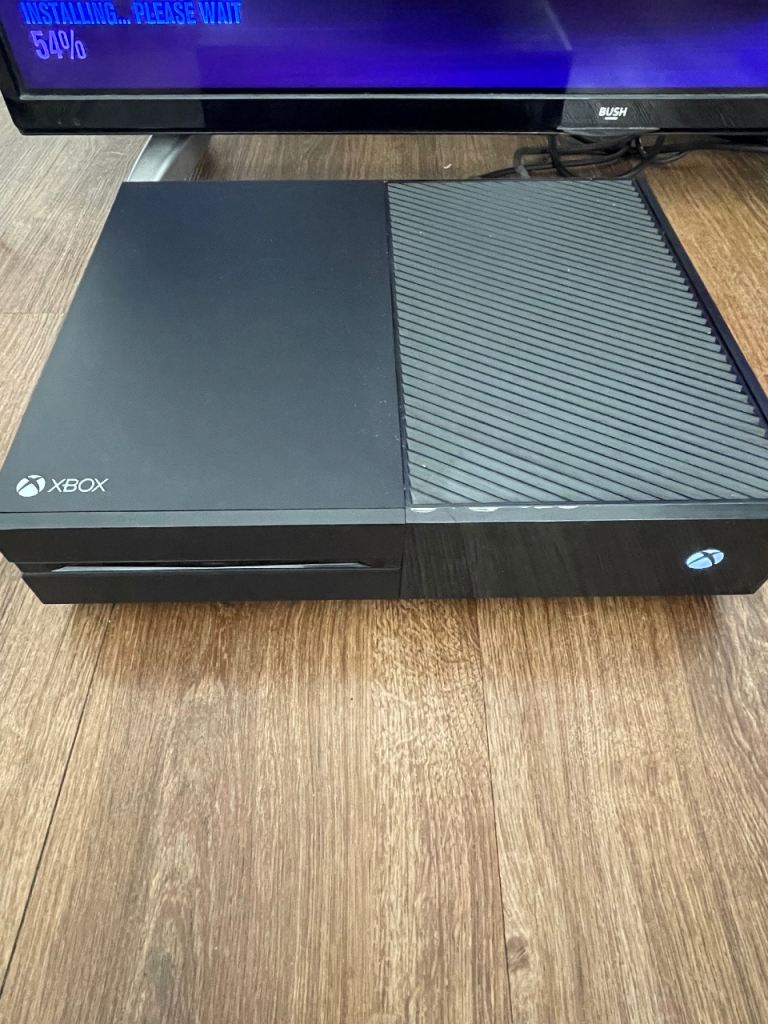 Xbox one console and power lead