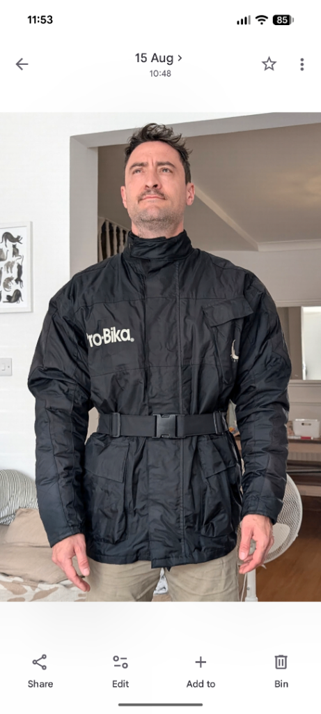 Motorcycle Jacket PVC