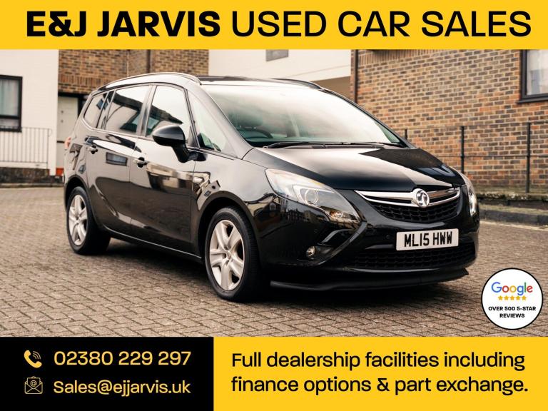 2015 Vauxhall Zafira Tourer 1.4i Turbo Exclusiv MPV 5dr Petrol Manual Euro 6