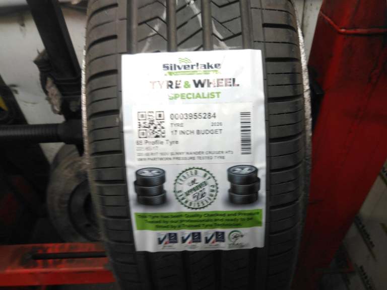 225 65 R17 102v Sunny Wander Cruiser Ht3 6mm Partworn Pressure Tested Tyre
