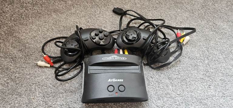 AtGames Sega Genesis Flashback Console with 2 Controllers