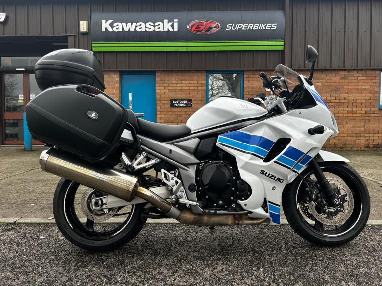 2014 Suzuki Motorcycle GSX 1250 FA ABS Sports Tourer White Blue 