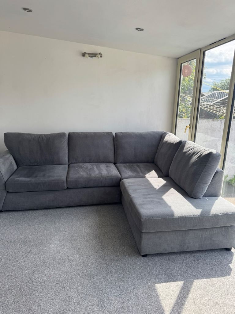 DFS Orka L Shape Sofa & Armchair 