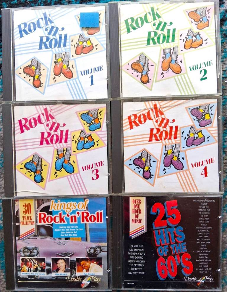 3 batches of Rock n Roll/ 50s music CDs