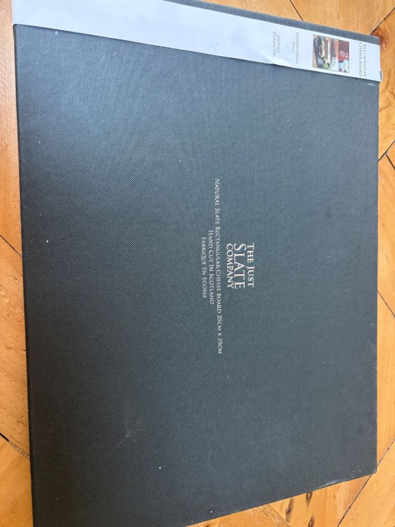The Just Slate Company Rectangular Slate Board