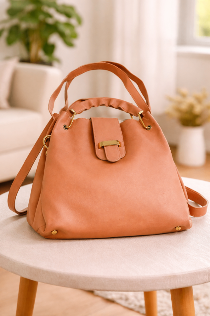 Cute Beige Bag 🤎 | Spacious Everyday Handbag | Lightweight | Must Go! (#1.2)