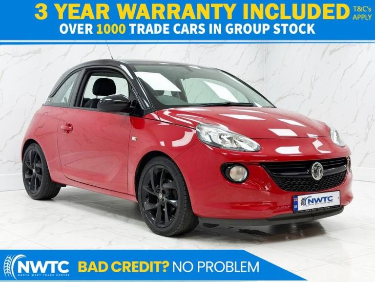 2018 Vauxhall ADAM 1.2i ENERGISED Hatchback 3dr Petrol Manual Euro 6 (70 ps) Hatchback Petrol Manual