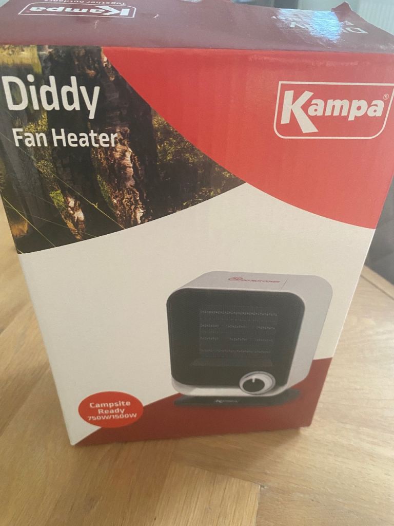Kampa Diddy camping heater 