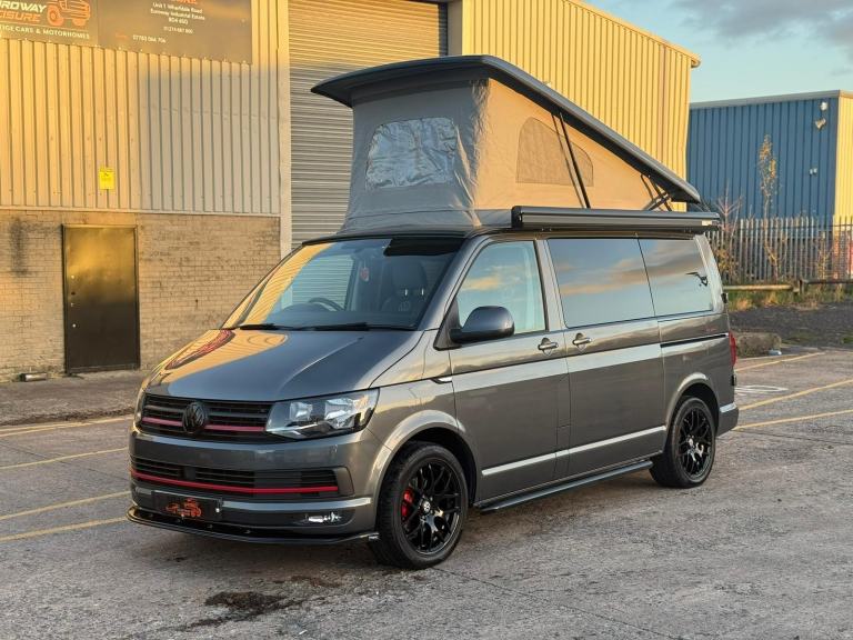 2019 Volkswagen TRANSPORTER T30 HIGH LINE TDI 4 BERTH CAMPER VAN WITH POP TOP