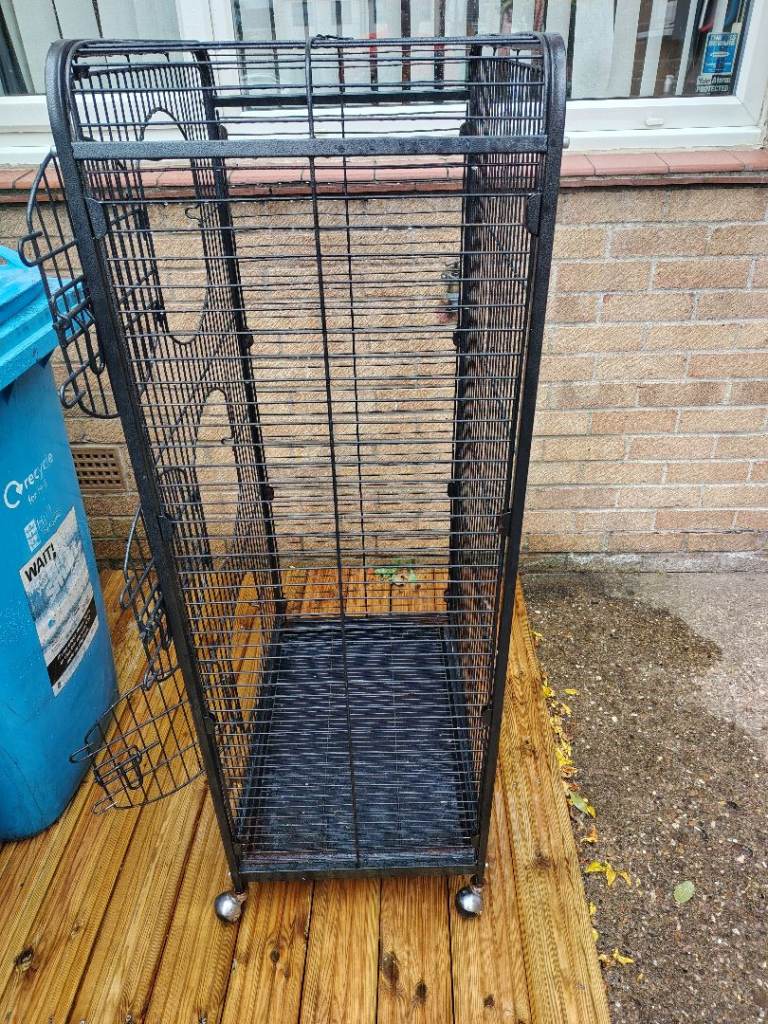 Pet cage.