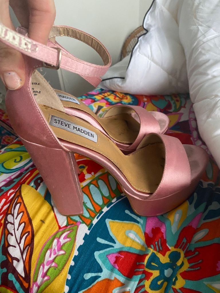 Steve Madden chunky heels 