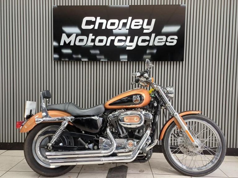 2007 Harley Davidson XL1200 Custom sport 620 miles YES 620 miles only,
