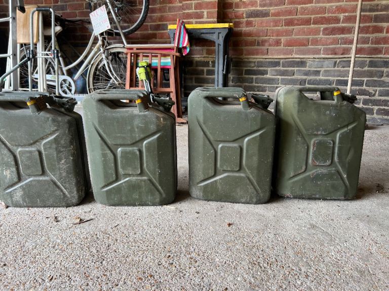 Four WD Jerry cans