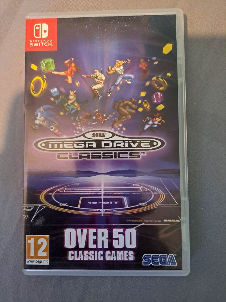 Nintendo Switch Sega Mega Drive Classics Game - Over 50 Games