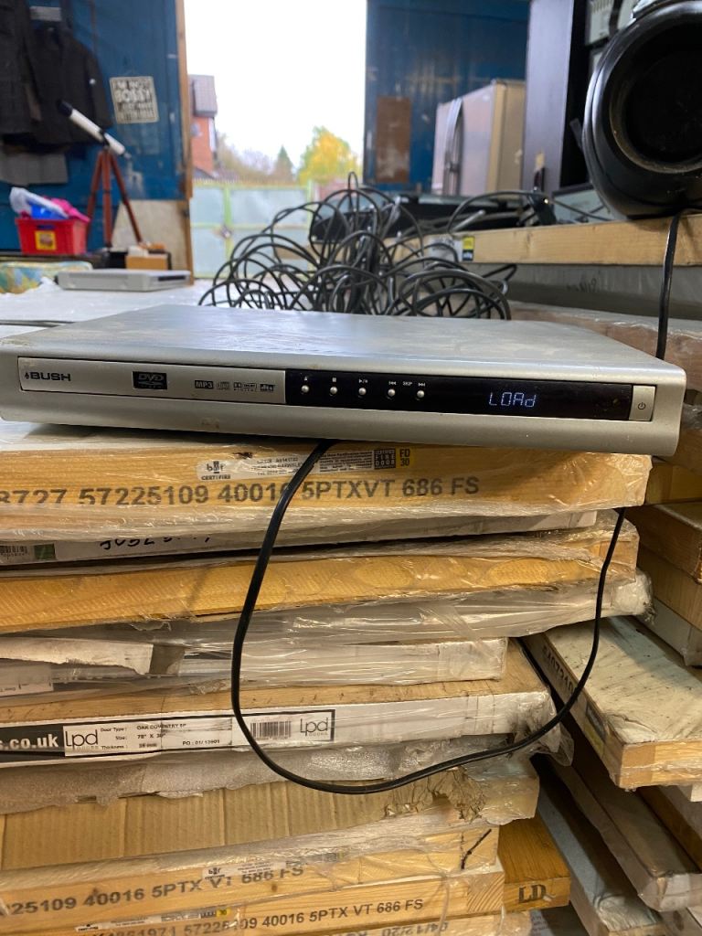 Bush DVD Player - Silver, Good Condition