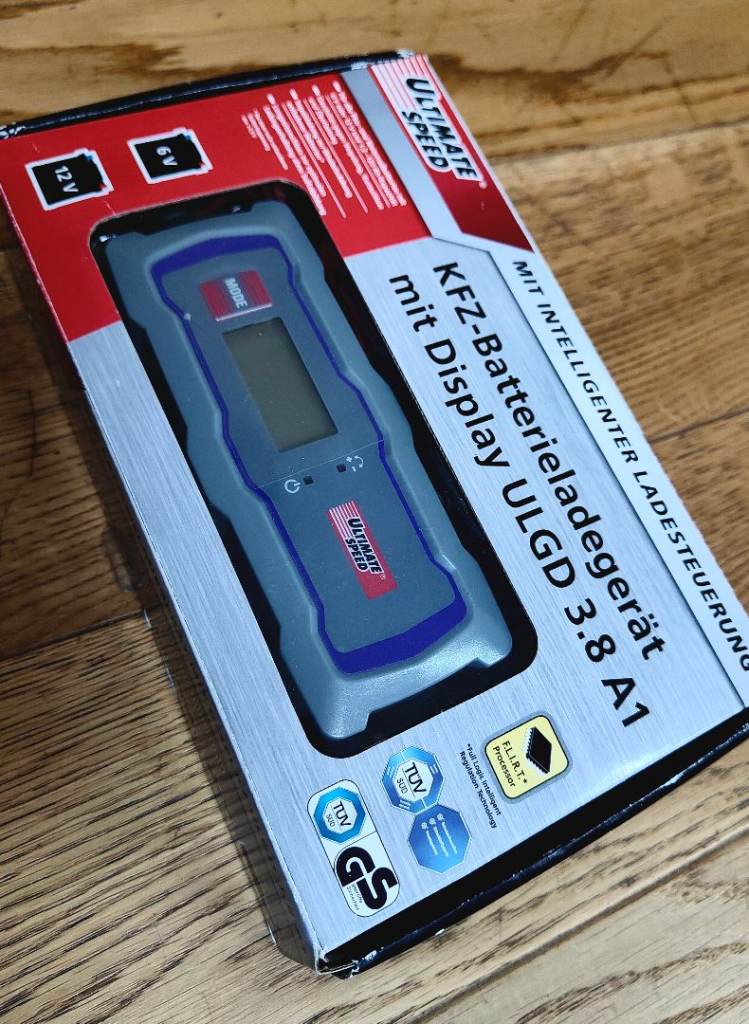 Ultimate Speed ULGD 3.8 A1 – 6V/12V Automatic Lead Acid Battery Charger