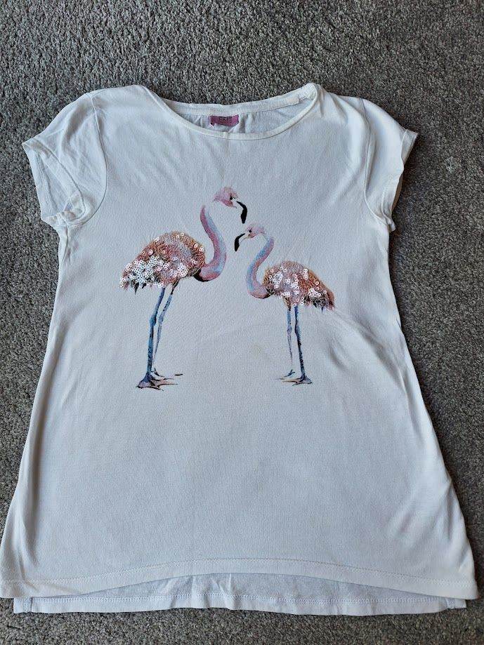 Age 9-10 F&F flamingo tee-shirt