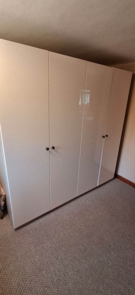 2 Double Wardrobes and 3 Drawer chest 
