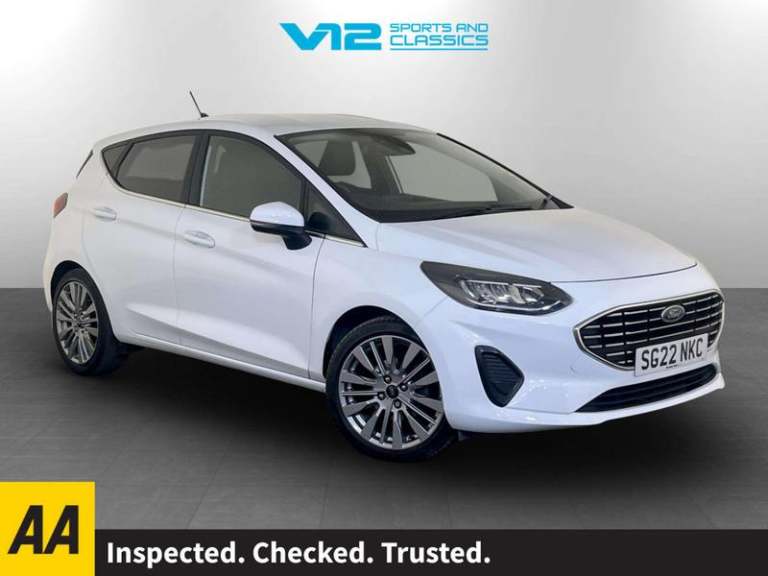 2022 Ford Fiesta 1.0T EcoBoost MHEV Titanium Vignale Euro 6 (s/s) 5dr Manual Hatchback Hybrid Manual