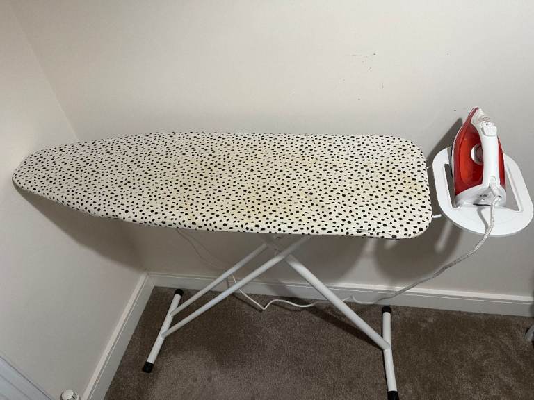 Philips Steam Iron Box and Iron Board