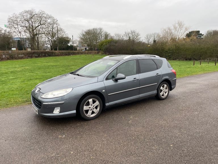 Peugeot 407 2.0 HDI SW Touring Estate 2009 + Tow bar