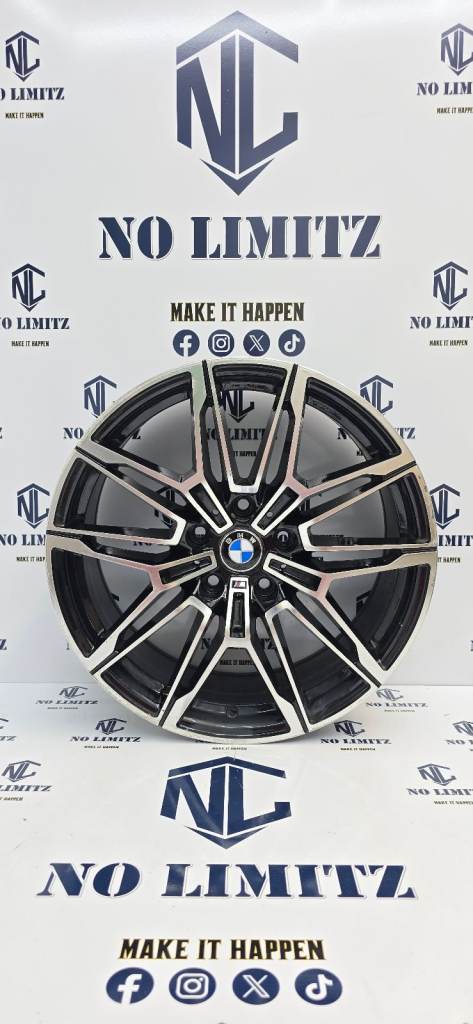 BMW 18" 826m M3 M4 STYLE SINGLE ALLOY WHEEL 5x120 DIAMOND CUT