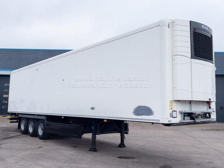 GRAY & ADAMS 4114MM TWIN EVAP FRIDGE TRI AXLE TRAILER