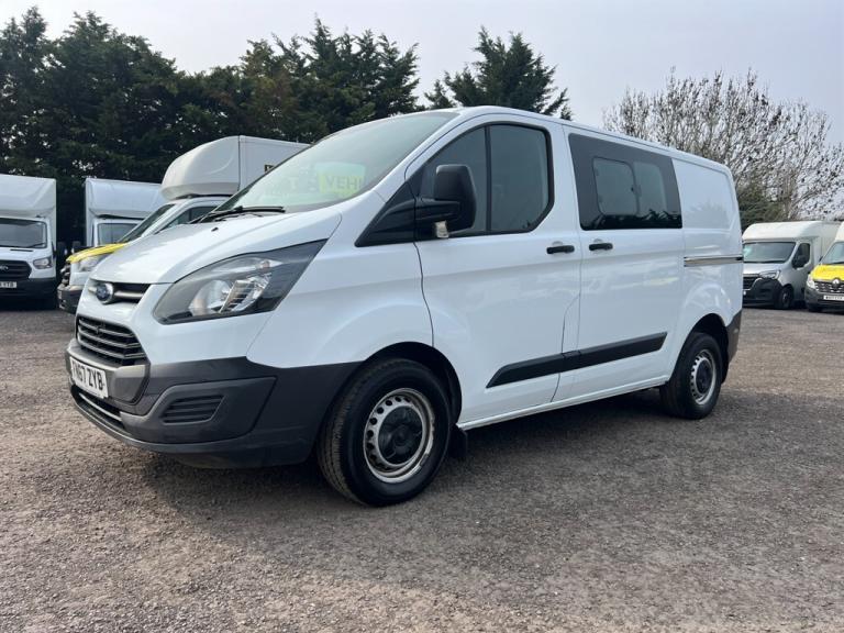2017 Ford Transit Custom 2.0 TDCi 105ps Low Roof D/Cab Van PANEL VAN DIESEL Manual