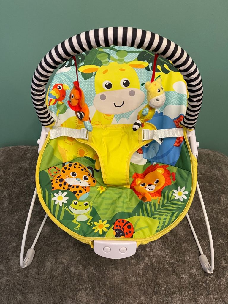 Jungle baby bouncer