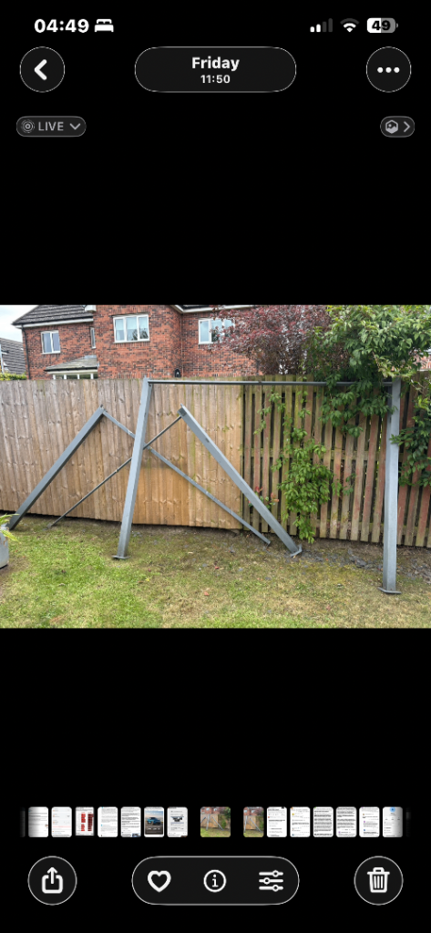 Scrap metal - large canopy
