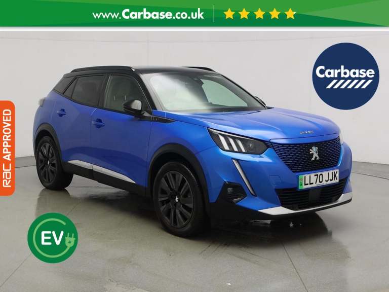 2020 Peugeot E-2008 50kWh GT SUV 5dr Electric Auto (136 ps) Hatchback ELECTRIC Automatic