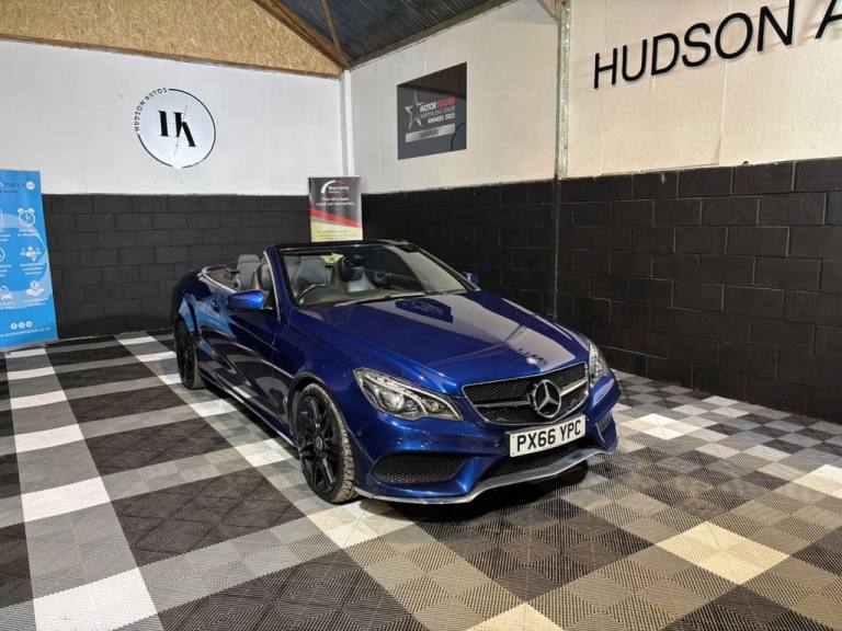 2016 Mercedes-Benz E Class 2.1 E220d AMG Line Edition Cabriolet 2dr Diesel G-Tronic+ Euro 6 (s/s)...