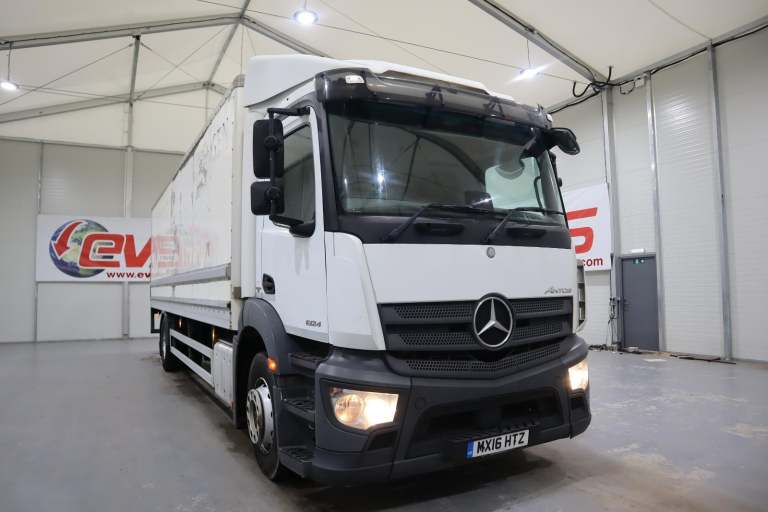 2016 (16 PLATE) Mercedes Benz ANTOS 1824 4x2 Euro 6 Boxes