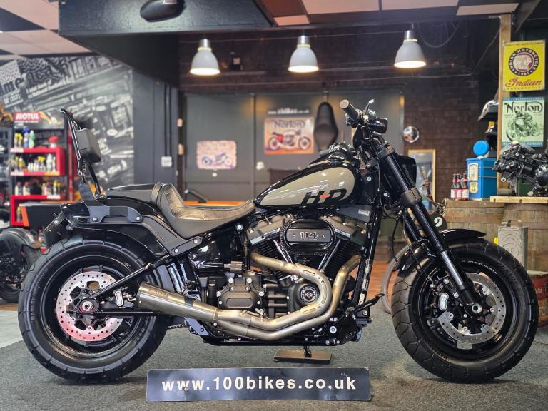 2022 HARLEY-DAVDSON FXFBS FAT BOB 114 1868cc 4,025 MILE'S 
