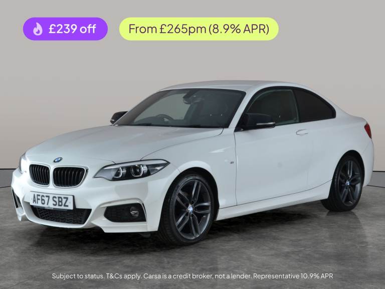 2017 BMW 2 Series 218i M Sport 2dr [Nav] COUPE PETROL Manual