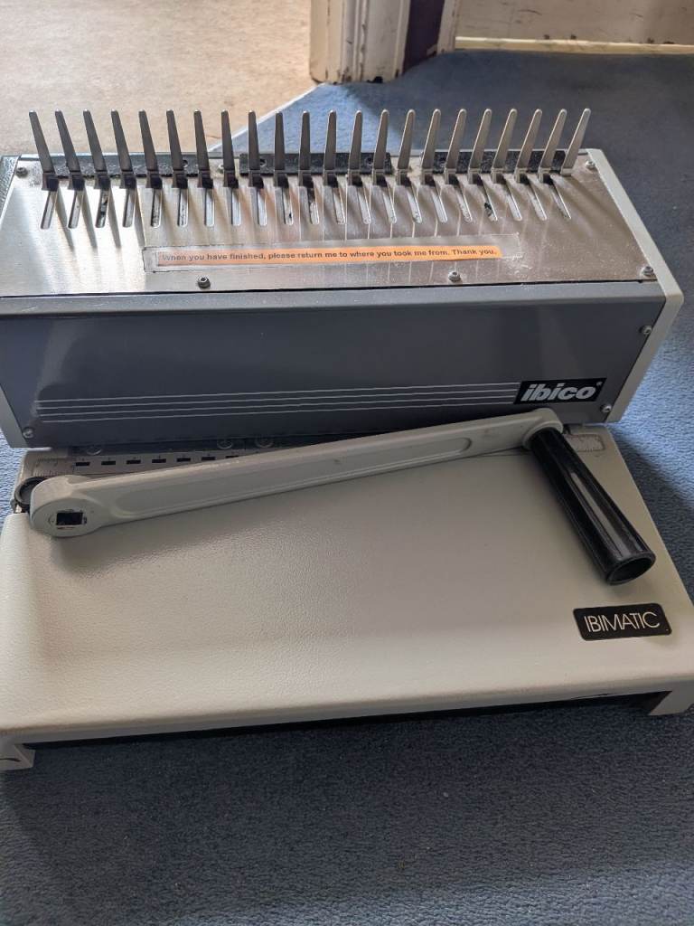 Ibico Ibimatic Comb Binding Machine