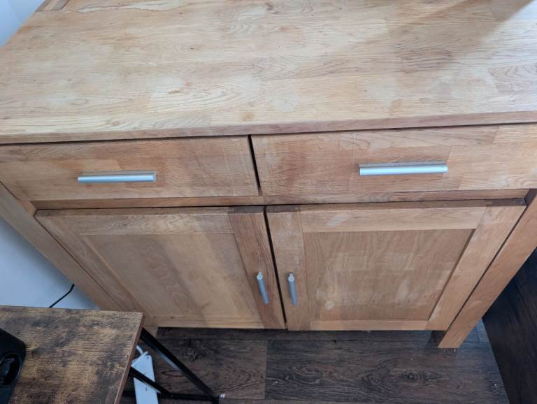 Solid wood sideboard 
