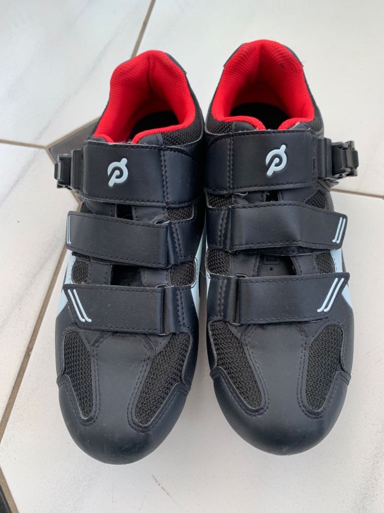 Peloton cycling shoes with cleats size 38 size 5 RRP £120