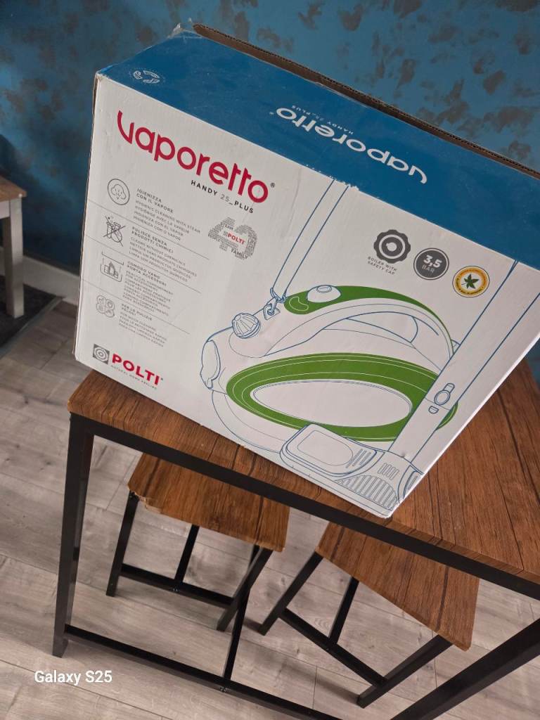 Polti Vaporetto Happy Clean Steam Cleaner - Brand New