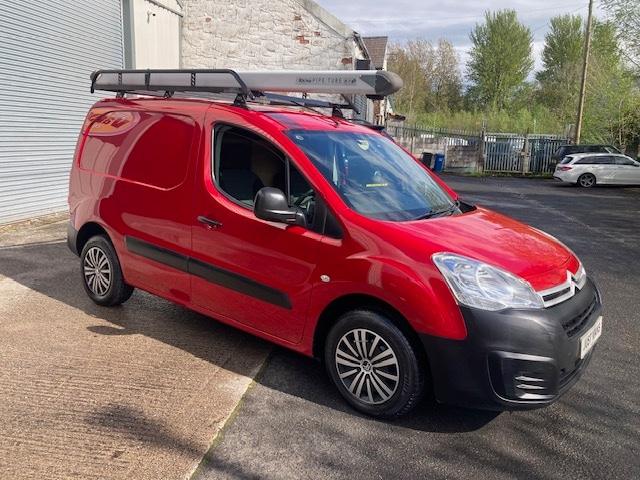 2017 Citroen Berlingo 1.6 850 X L1 BLUEHDI Manual Panel Van Diesel Manual