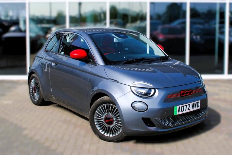 2022 Fiat 500 87kW Red 42kWh 3dr Auto HATCHBACK ELECTRIC Automatic