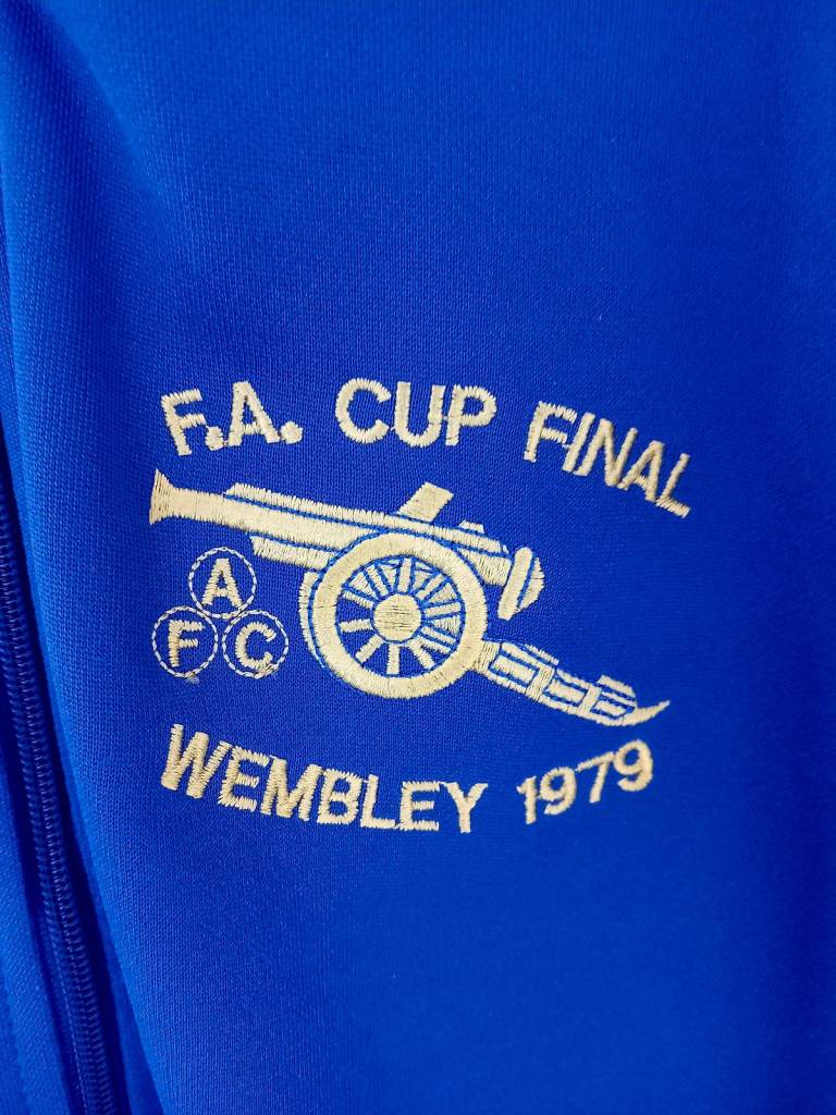 Retro Replica Arsenal Tracksuit Top *RARE*