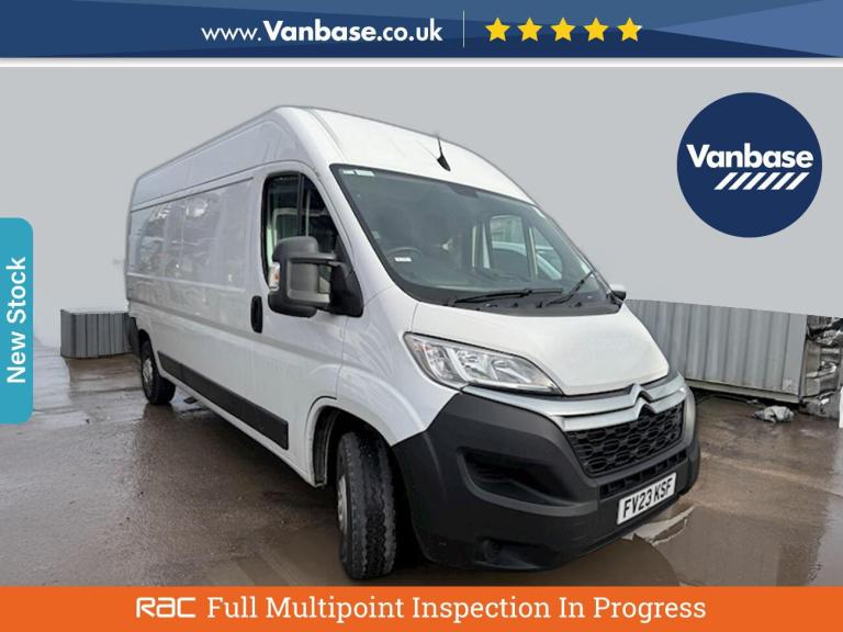 2023 Citroen Relay 2.2 BlueHDi 35 Enterprise Edition Panel Van 5dr Diesel Manual L3 High Roof  Pa...