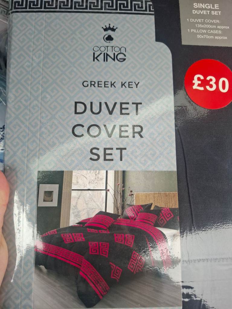 Greek style bedding