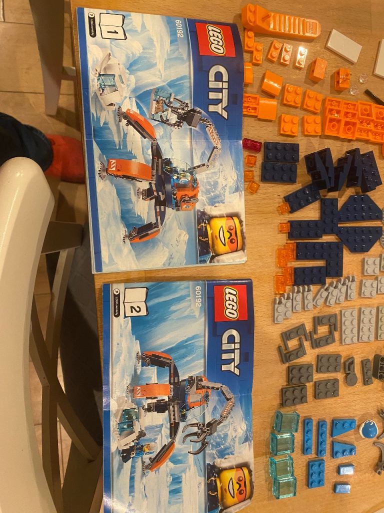 Lego city artic collection 60192 artic ice crawler