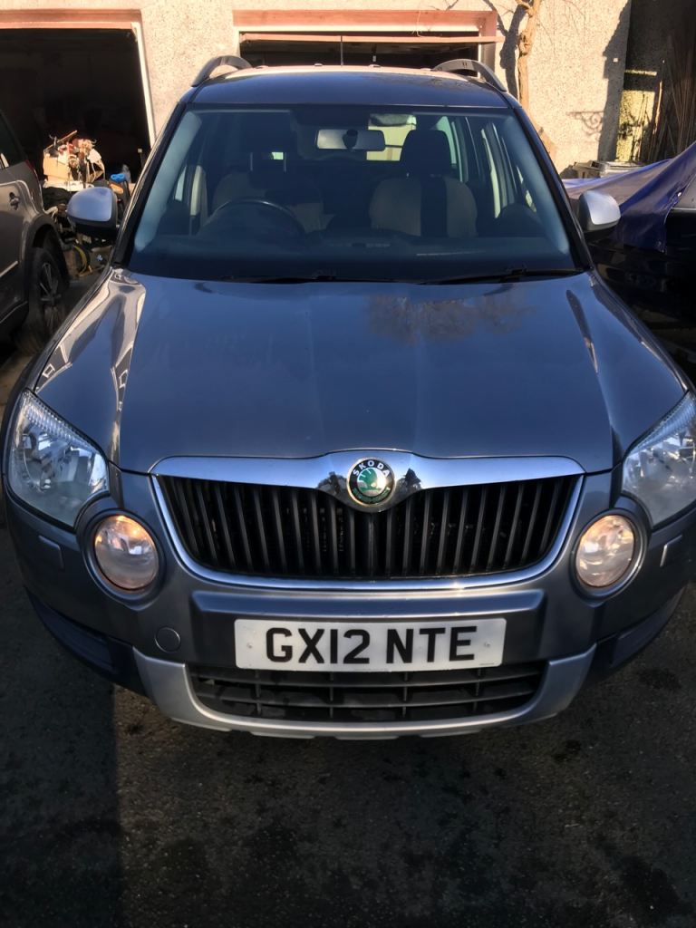 Skoda, YETI, Hatchback, 2012, Manual, 1968 (cc), 5 doors – Spares or Repair